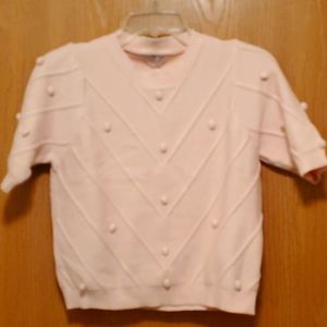 Paper Crane pink sweater small